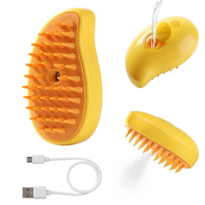 3-in-1 Grooming Pet Steam Brush